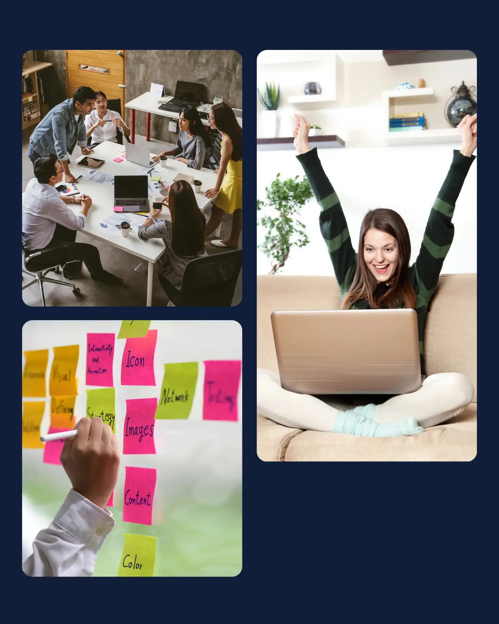 Plan, Discuss, Success